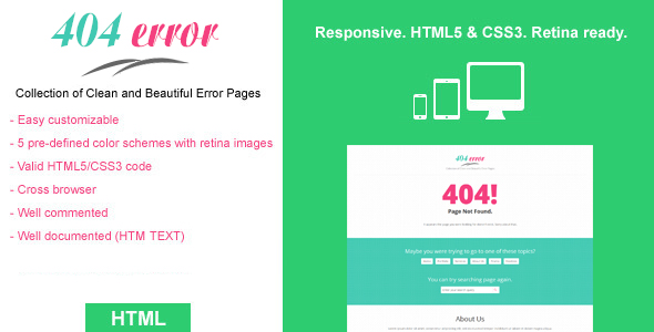 404error - HTTP Errors Pages