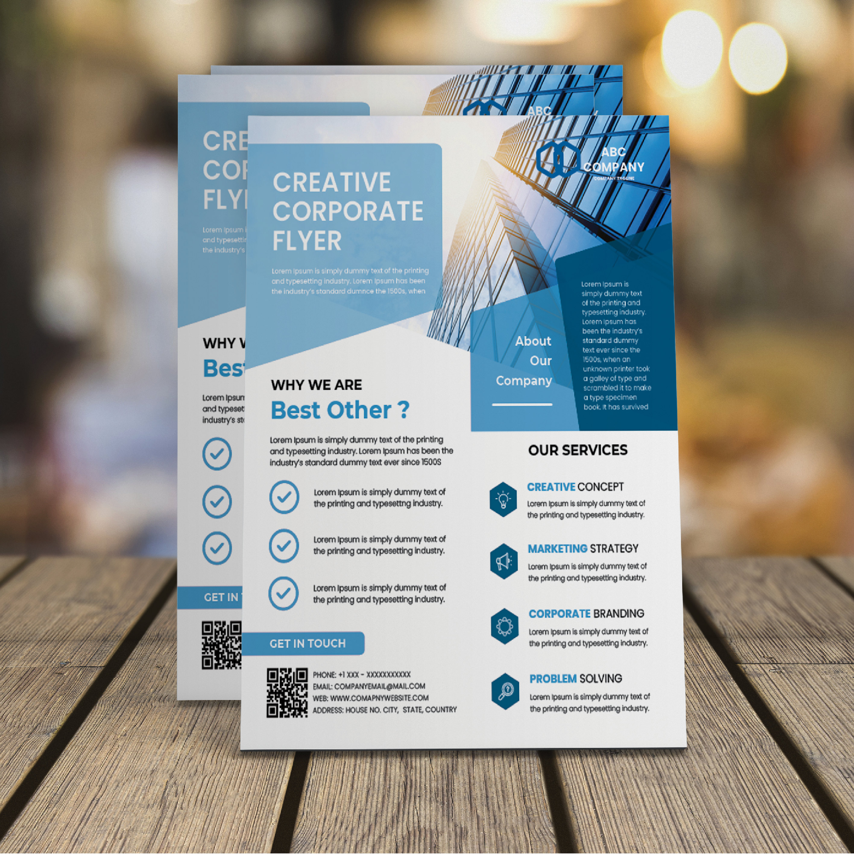 Clean Corporate Flyer