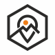 Mountain M Letter Logo Template
