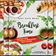 Breakfast Time Flyer