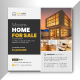 Modern Real Estate Social Media Post Banner Ads Template