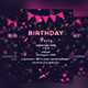 Birthday Party Flyer Design