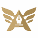 A Letter Wings Logo