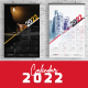 1-Page Wall Calendar 2022 template