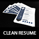 Clean Resume