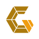 GC Letter Gold Coin Logo
