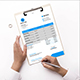 Corporate Invoice Design Template