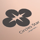 Circles Star Logo Template