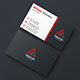 Red Business Card