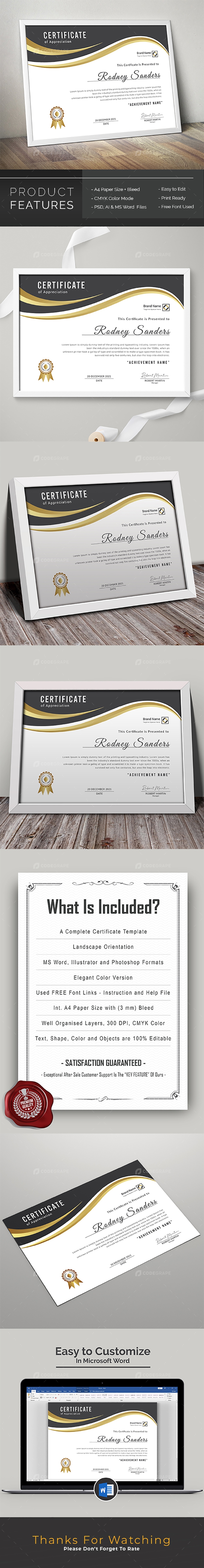 Certificate Template