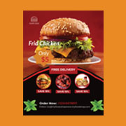 Burger Flyer Template