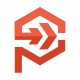 P Letter Arrow Logo