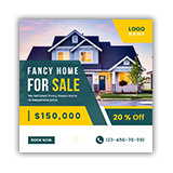 Modern Real Estate Social Media Post