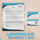 Corporate Letterhead With Business Card