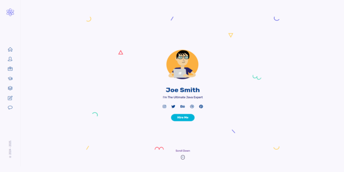 Portfolio React Template