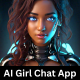 AI Girl Chat App with ironSource Mediation