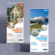 Real Estate Rollup Banner Design Template
