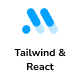 MaterialM React Tailwind Admin Dashboard Template