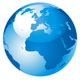 Blue Earth Globe Design