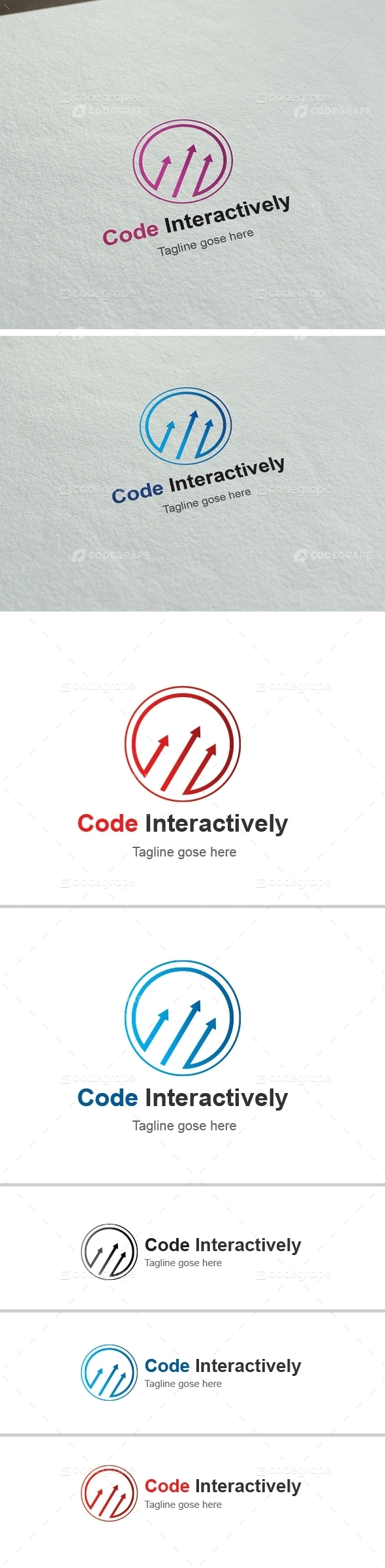 Code Interactively Business Logo