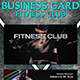 Business Card Fitness Club