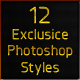 12 Exclusive Photoshop Styles