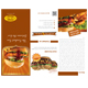 Burger Store Tri-Fold Brochure