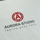 Aurora Studio A Letter logo