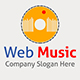 Online Web Music Logo Template