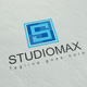 Studiomax s Letter logo