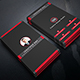 Corporate Vertical Business Card