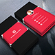 Corporate Vertical Business Card