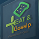 Eat & Gossip Logo Template