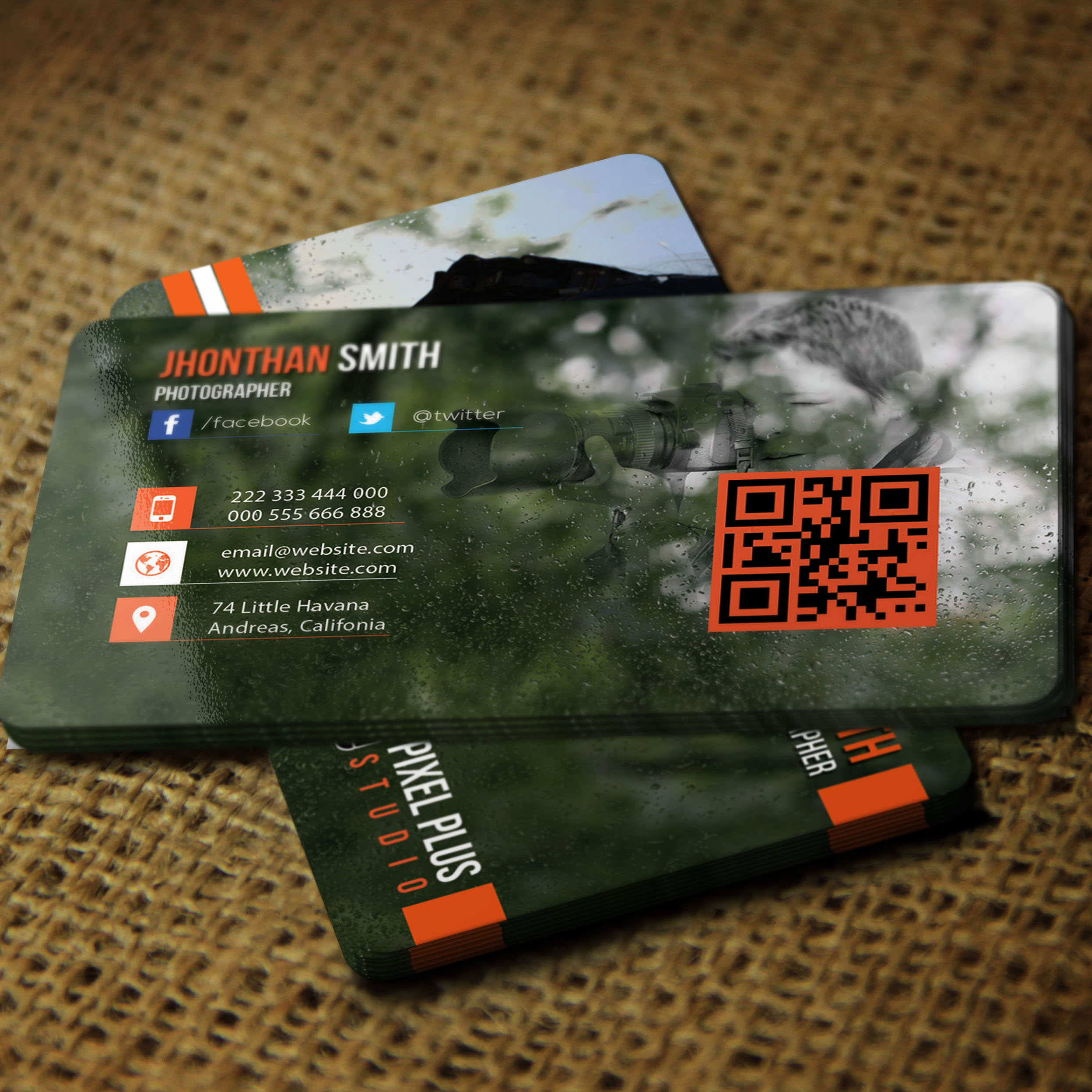 Photography Business Card Vol: 01