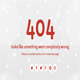 Snowflakes - Responsive 404 Error Template