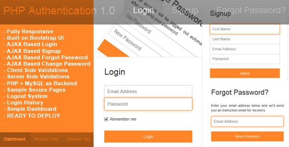 PHP Authentication 1.0