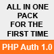 PHP Authentication 1.0