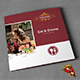 Eat & Gossip Square Trifold Brochure