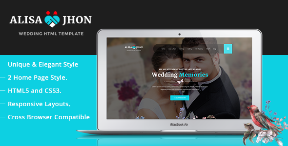Wedding - Responsive Theme