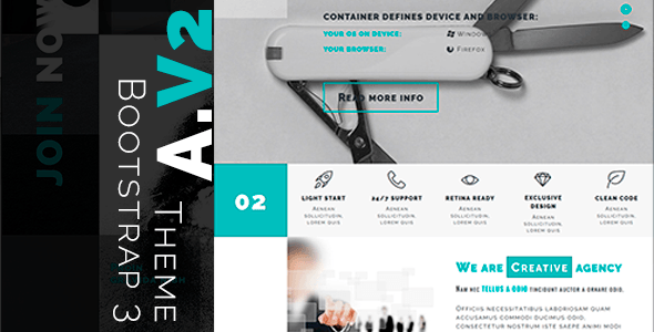 A.V2 - Responsive Theme