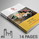 14 Pages Brochure Catalog