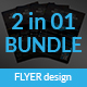 Corporate Flyer Bundle 2 in 1
