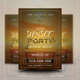 Summer Sunset Party Flyer