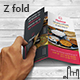 Indian Restaurant Z fold Brochure