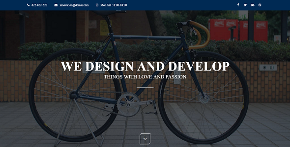 Primu - Bootstrap Based Responsive HTML5 Template