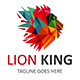 Colorful Lion Logo
