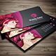 Men & Women Salon Business Card