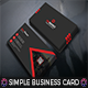 Simple Business Card