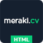 Meraki - One Page HTML Resume Template