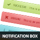 CSS Notification Box